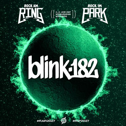 blink-182 als erster Headliner für 2027 enthüllt – VVK Start am Dienstag