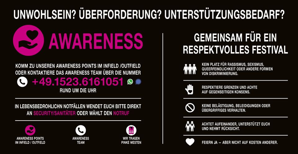Rock am Ring 2026 Awareness