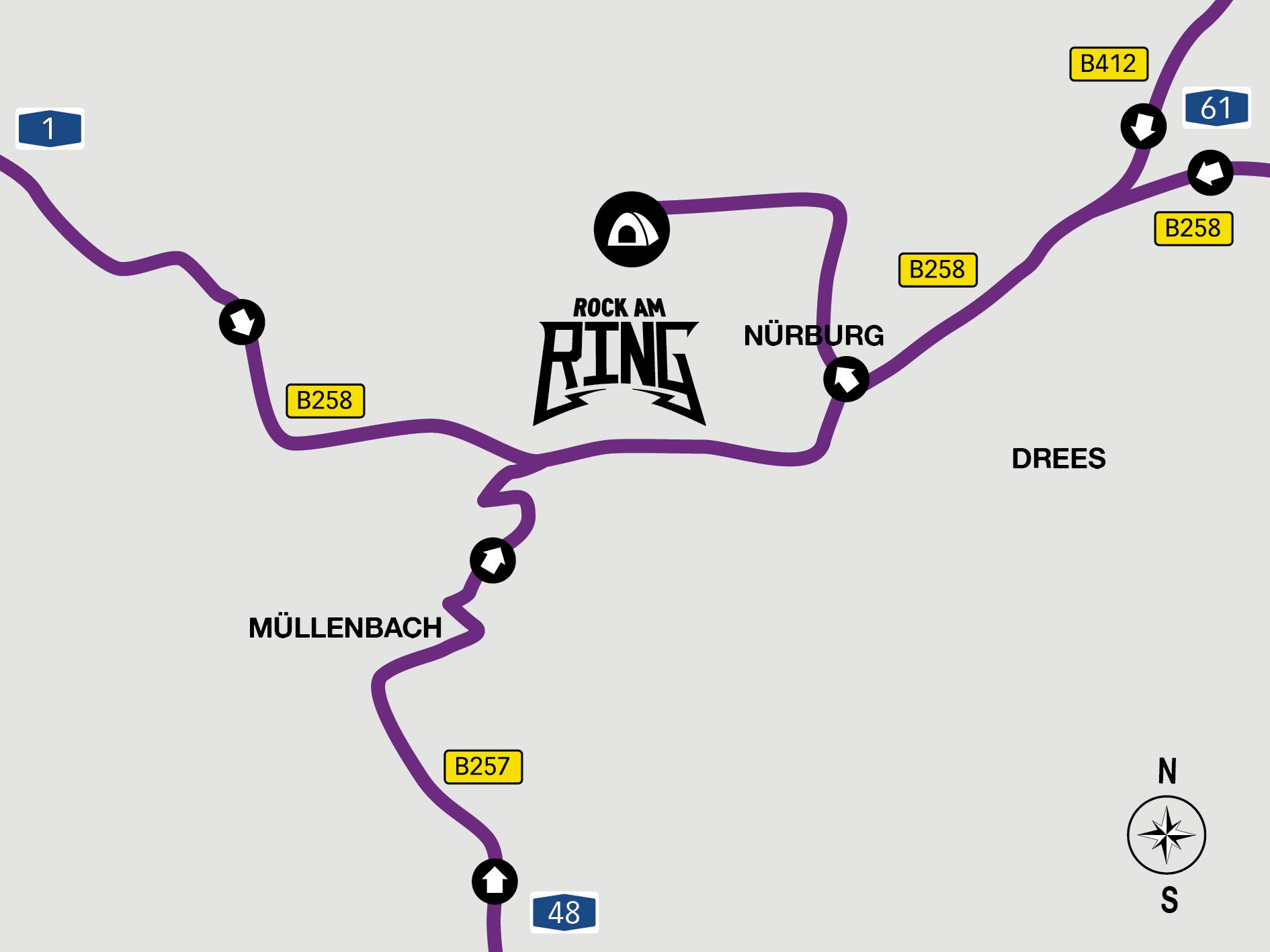 RAR25 Anreise Utopia Stage Camping