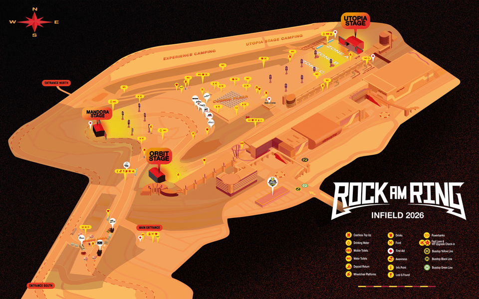 RockamRing 2026 Map Infield